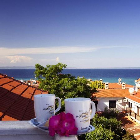 Hotel Odysseas Polychrono Exterior foto